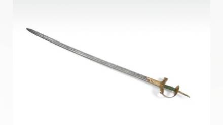 nagpurs historic raje Bhosale sword european in style listed for sale by international company