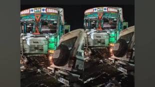four killed one seriously injured in Bolero truck collision on mumbai Kolkata highway bhandara