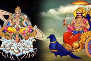 Shani Surya make ardhakendra yog