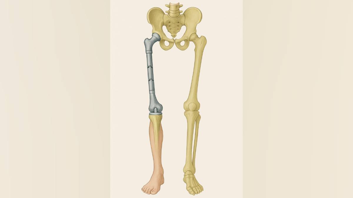 tanzanian patient walked again after Pune doctors successfully transplanted his entire thigh bone