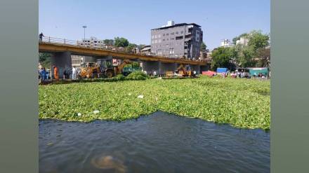 gangapur dam discharge made godavari riverbed dangerous firefighters rescued 10 12 people Tuesday