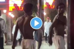 Mumbai shocking video Shirtless Man Harasses Woman At Mumbai's Bandra Signal; Grabs Her Thigh, Spits In Front Of Her Auto video goes viral on social media