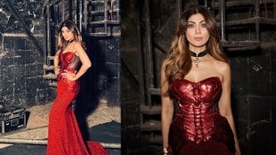 Fitness Queen Shilpa Shetty Stuns in Red Corset Top and Skirt, Viral Glam Photos Inside