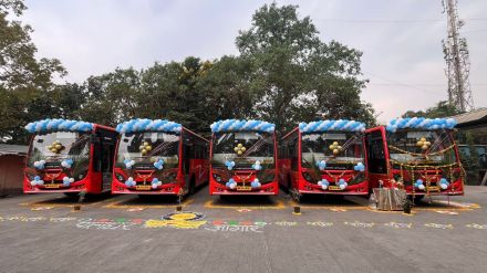 New ST buses for Swargate Paithan Bhusawal in Palghar division
