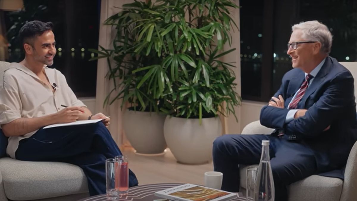 Nikhil Kamath And Bill Gates
