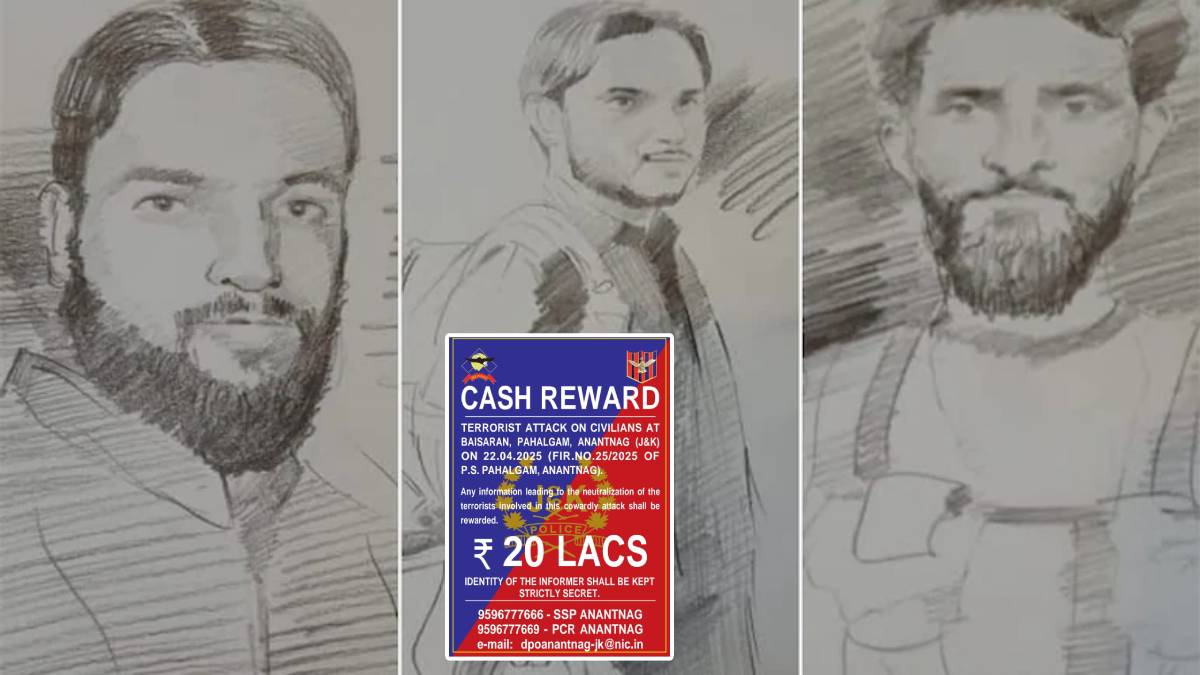 Pahalgam Suspects Pakistani Nationals