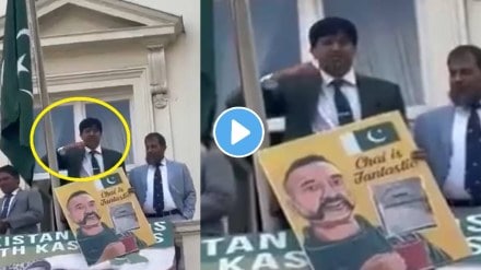 Pakistani diplomat threat Beheading gesture London