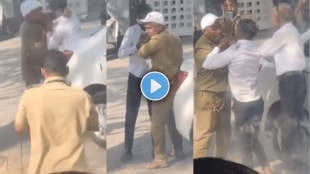 Pune Viral Video Passenger Throws Brick At PMPML Bus Door