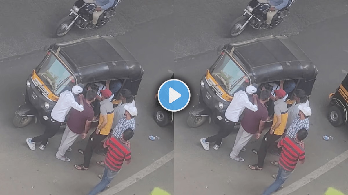 Video of Uber harassing rickshaw Near Ramwadi Metro Station
