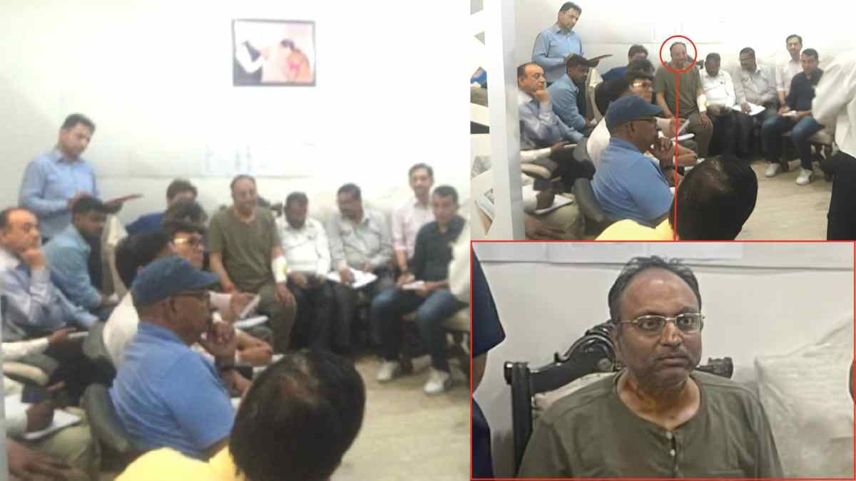 Rekha Gupta Husbund PWD DUSIB Officers Meeting