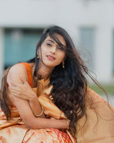Reshma Shinde Saree Look Photoshoot