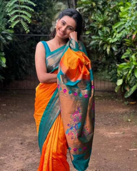Reshma Shinde Saree Look Photoshoot