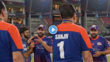 Rohit Sharma Statement on Shardul Thakur to Sanjiv Goenka Viral video LSG vs MI IPL 2025