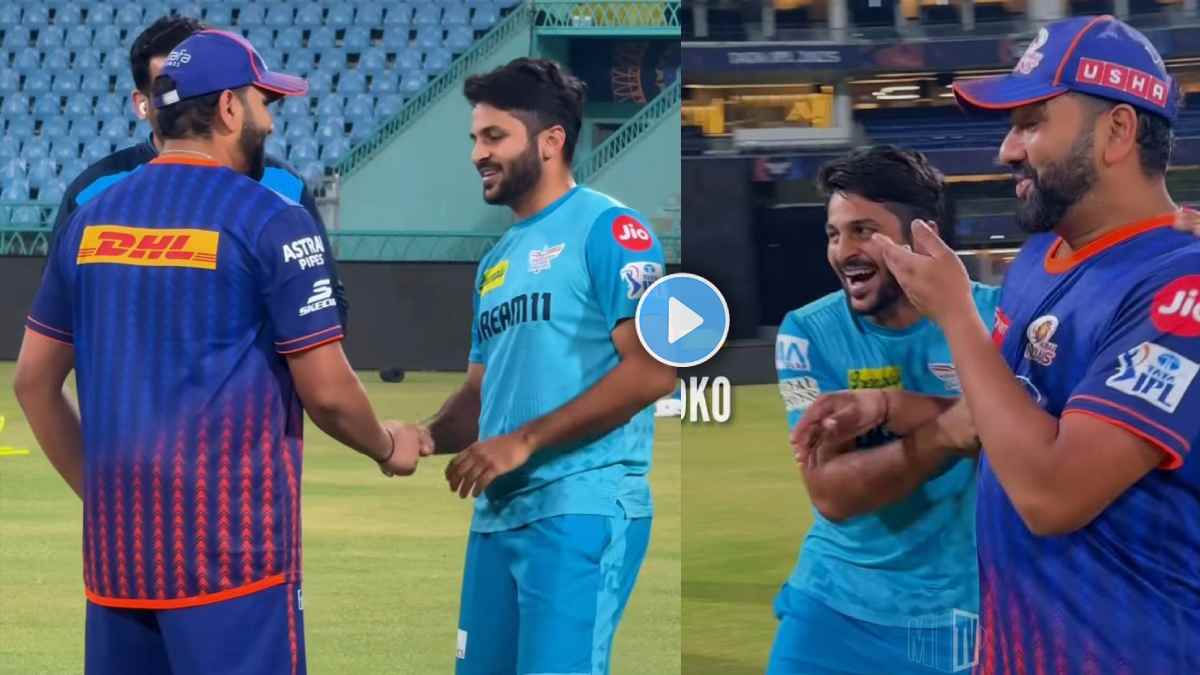 Rohit Sharma Trolled Shardul Thakur After He Calls Himself Lord in Viral Video