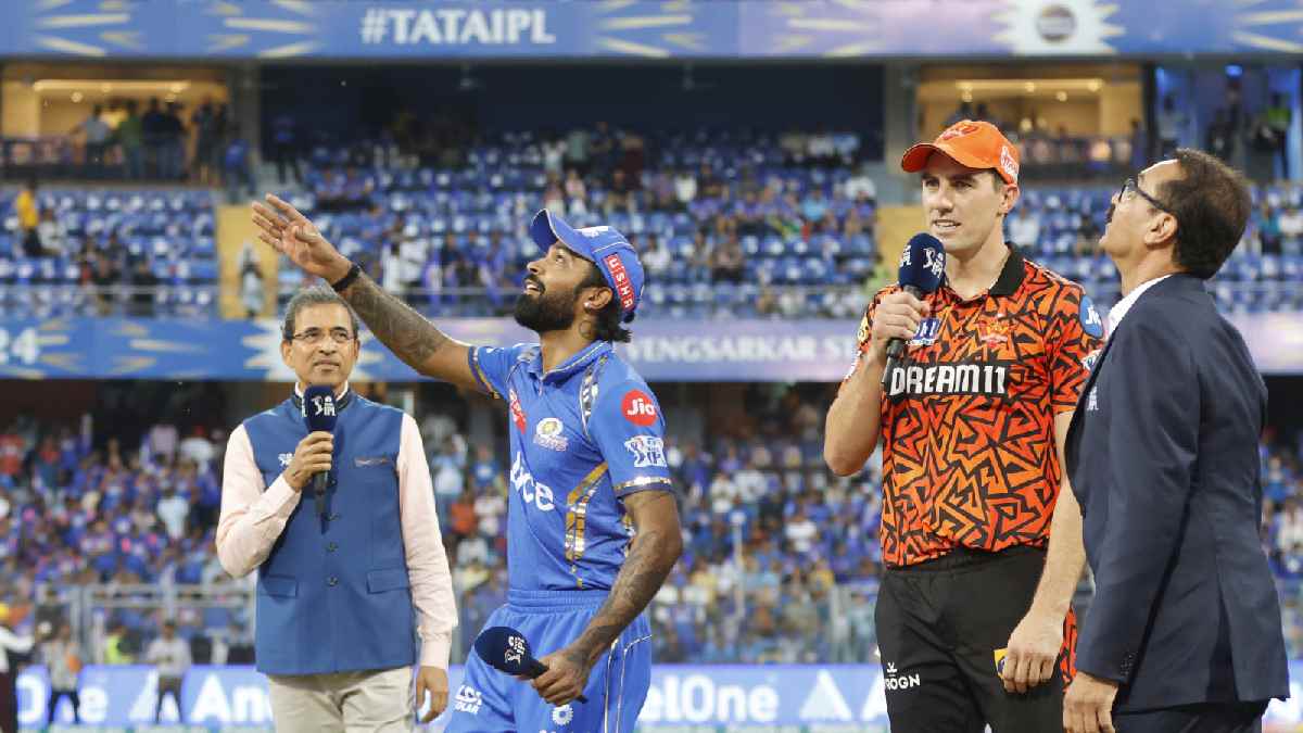 Pahalgam Terror Attack One Minute Silence During MI vs SRH Match no cheerleaders No Firecrackers Players to wear Black armbands