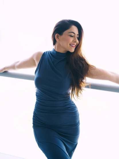 Sonalee kulkarni in bodycom dress