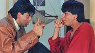 Shahrukh khan played double roles in these films gave this blockbuster