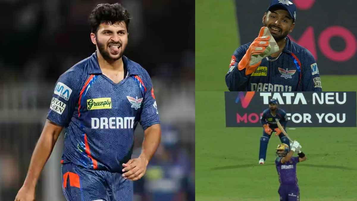 Shardul Thakur Bowled 5 Wide in 13th over with 11 balls But Took wicket of Ajinkya Rahane KKR vs LSG IPL 2025