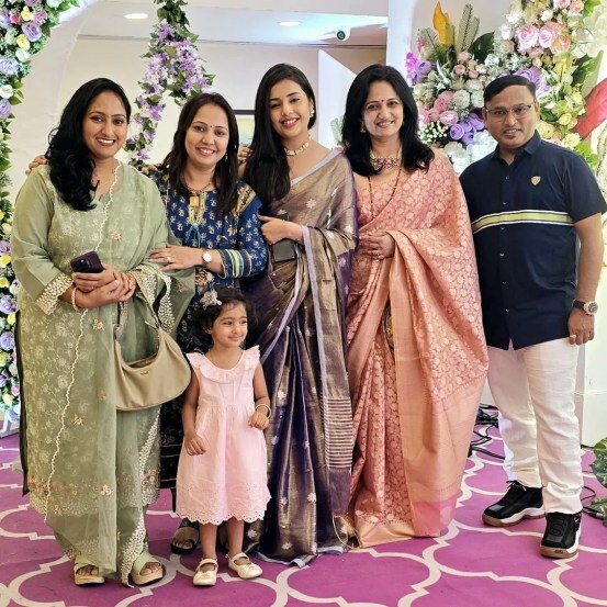 Sharmishtha Raut Baby Girl Name Ceremony