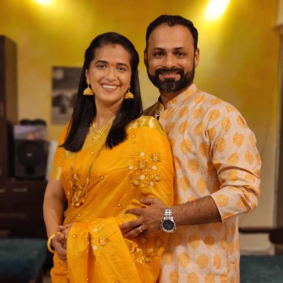 Sharmishtha Raut Baby Girl Name Ceremony
