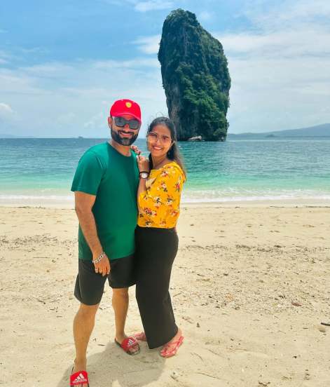 Sharmishtha Raut Baby Girl Name Ceremony