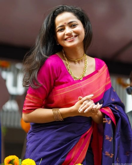 Shivali Parab Saree Look Photoshoot