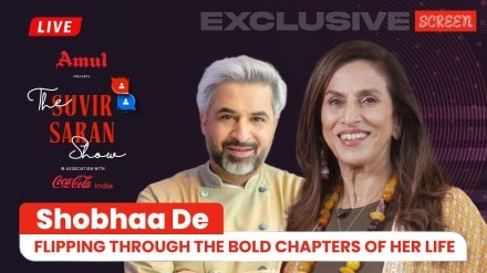 Shobhaa De live interview