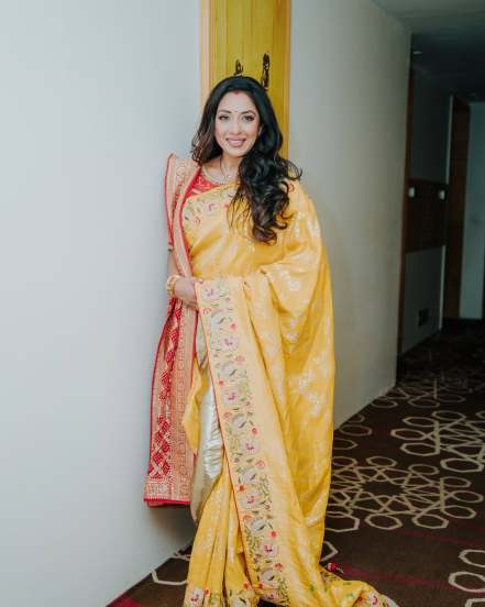 Rupali Ganguly’s Stunning Saree Look Goes Viral Check Out Her Gorgeous Photos