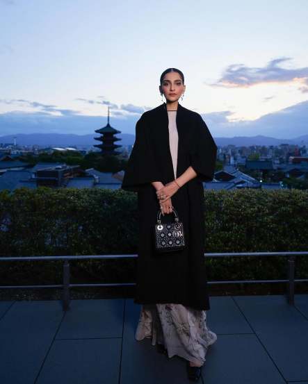Sonam Kapoor’s Stunning Floral Western Gown Look Goes Viral on Social Media
