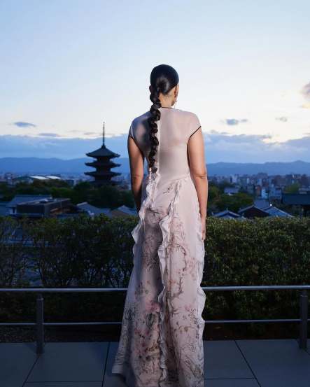 Sonam Kapoor’s Stunning Floral Western Gown Look Goes Viral on Social Media