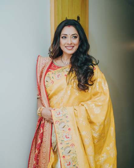 Rupali Ganguly’s Stunning Saree Look Goes Viral Check Out Her Gorgeous Photos