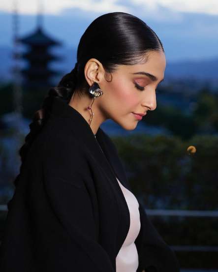 Sonam Kapoor’s Stunning Floral Western Gown Look Goes Viral on Social Media