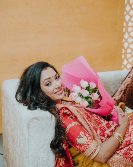 Rupali Ganguly’s Stunning Saree Look Goes Viral Check Out Her Gorgeous Photos