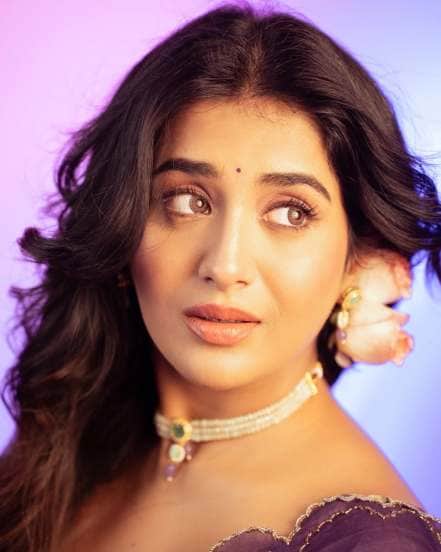 south actress raashi singh stunning photoshoot in multicoloure floral saree
