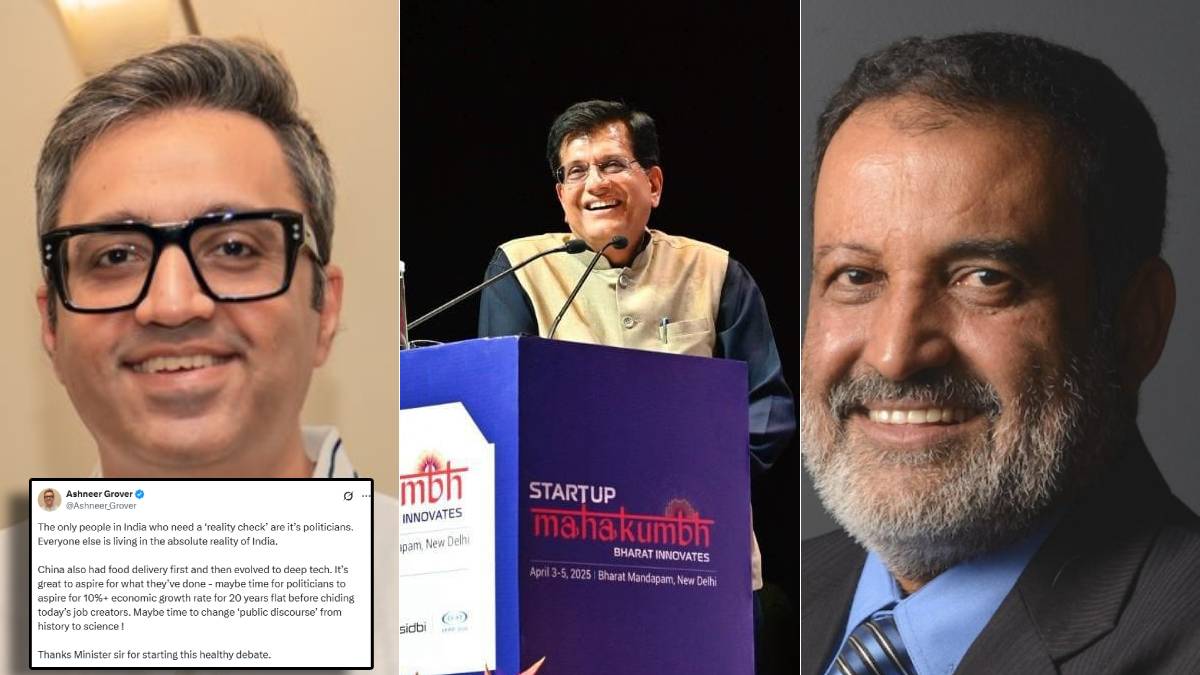 Union Minister Piyush Goyal takes firm stance on startups in India.