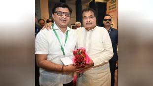 MLA Sumit Wankhede meets Union Minister Nitin Gadkari