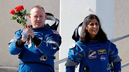 Sunita Williams Butch Wilmore reuters