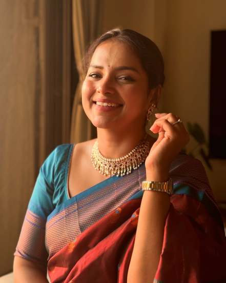 Titeekshaa Tawde Chandrakala Paithani Saree