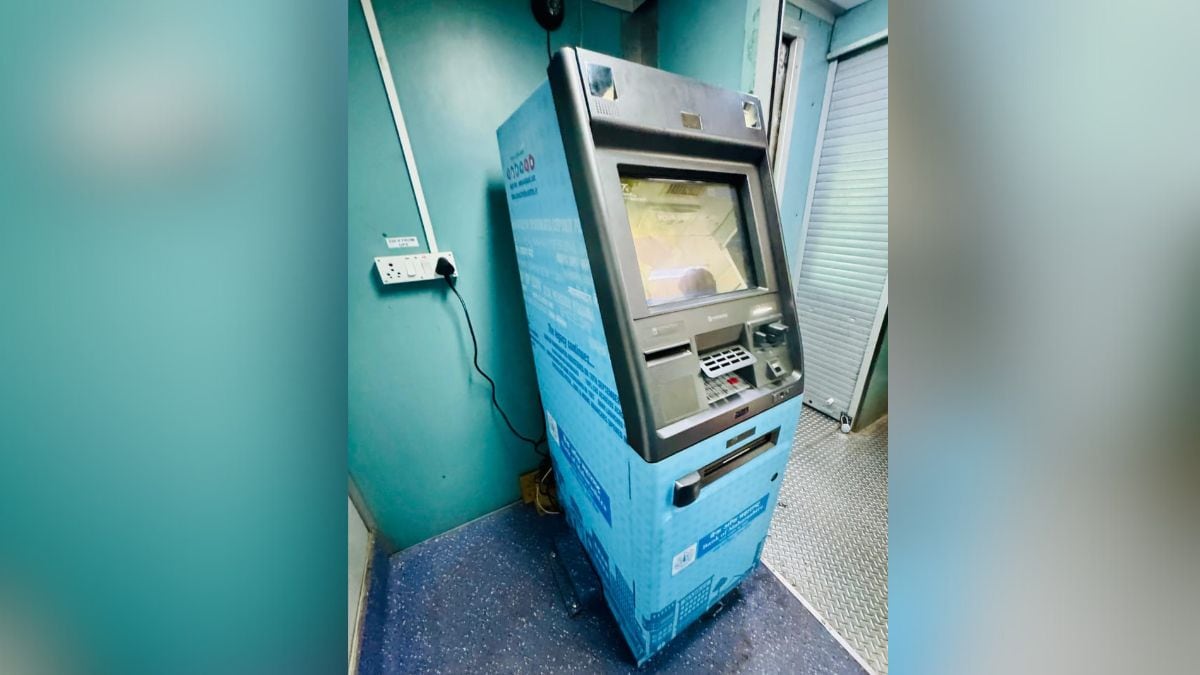 ATM in moving train first experiment in country