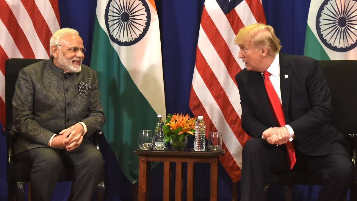 Donald Trump and Narendra Modi