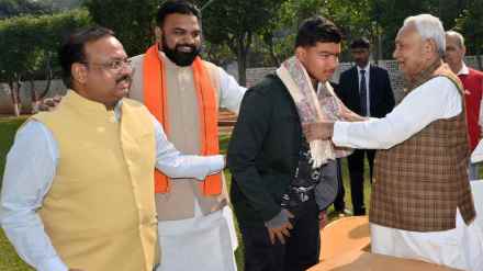 Bihar CM announces Rs 10 lakh for Vaibhav Suryavanshi after IPL 2025 century