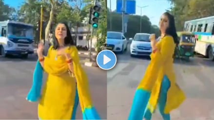 Video Viral Chandigarh Police Constable Suspended After Wifes Dance Reel Obstructs Traffic