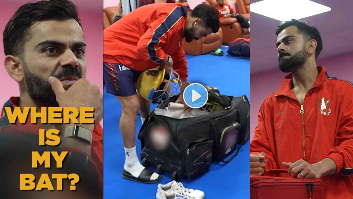 Virat Kohli Gets Pranked by RCB Teammates After RCB beat RR in Dressing Room Video IPL 2025
