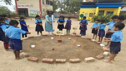 Devloli Zilla Parishad School , Birds, Student ,