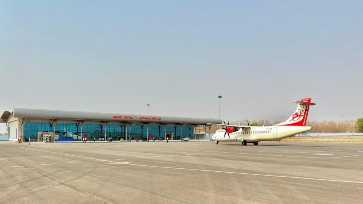FTO flight, Amravati , passenger flight ,