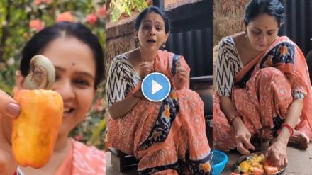 aishwarya narkar went to kokan shared traditional recipe of cashew apple
