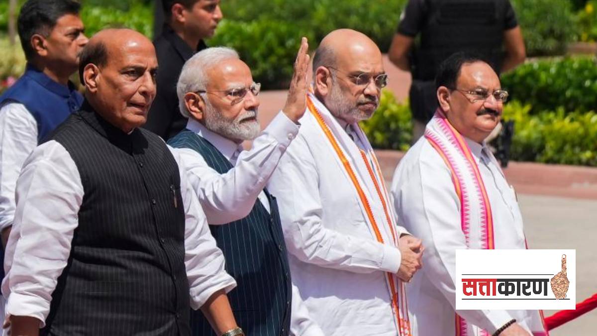 भाजपाला 'या' तारखेला मिळणार नवीन राष्ट्रीय अध्यक्ष? अमित शाहांच्या बैठकीत काय ठरलं? (फोटो सौजन्य पीटीआय)