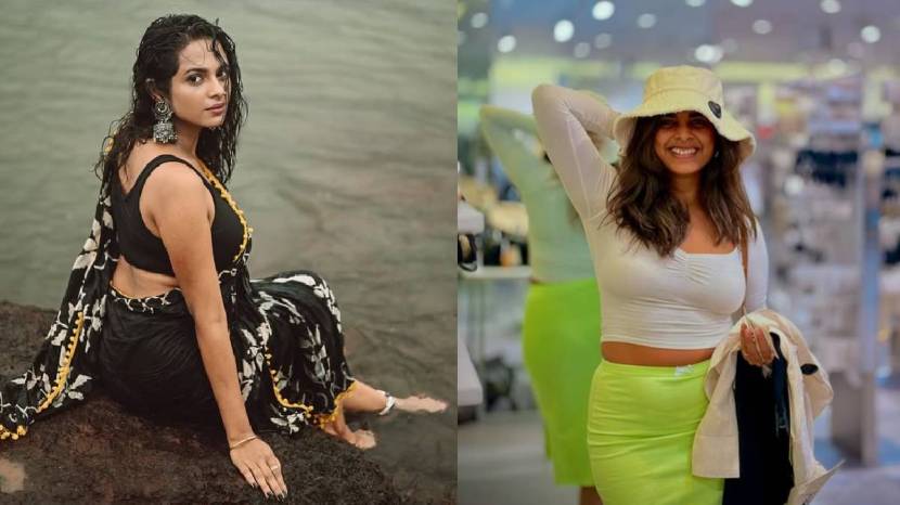 amruta dhongade hot look in latest photos
