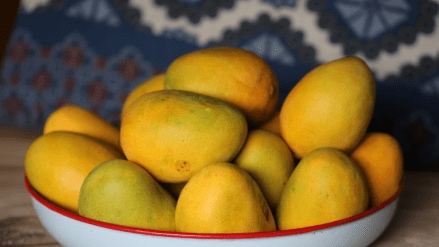 artificially ripened mangoes