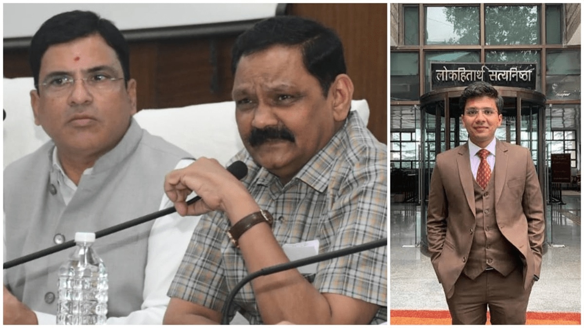 An attempt to save IAS officer Shubham Gupta who is guilty in the cow distribution scam by Tribal Development Minister